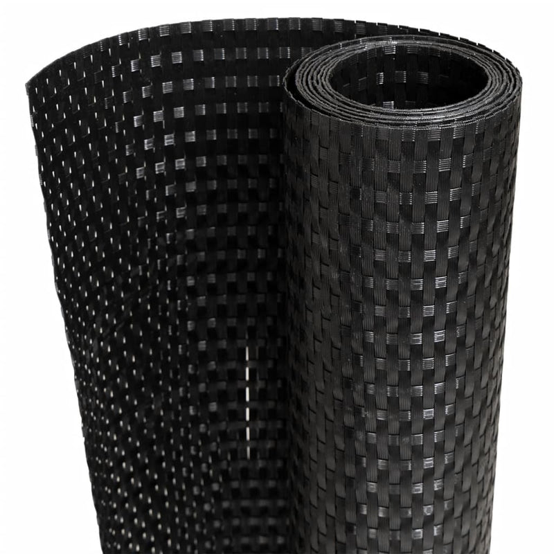 Load image into Gallery viewer, Vidaxl balkonscherm 300x80 cm poly rattan zwart
