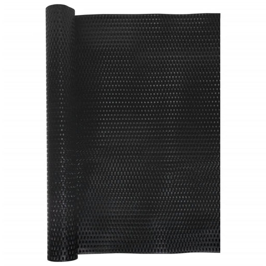 Vidaxl balkonscherm 400x80 cm poly rattan zwart