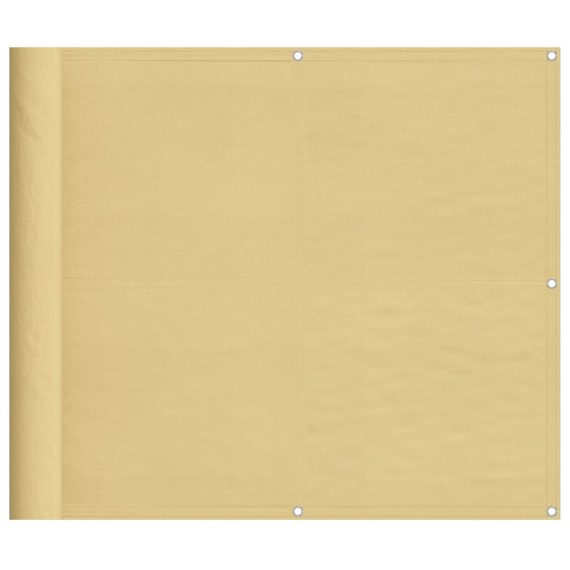 Load image into Gallery viewer, Vidaxl balkonscherm 90x800 cm 100% oxford polyester zandkleurig
