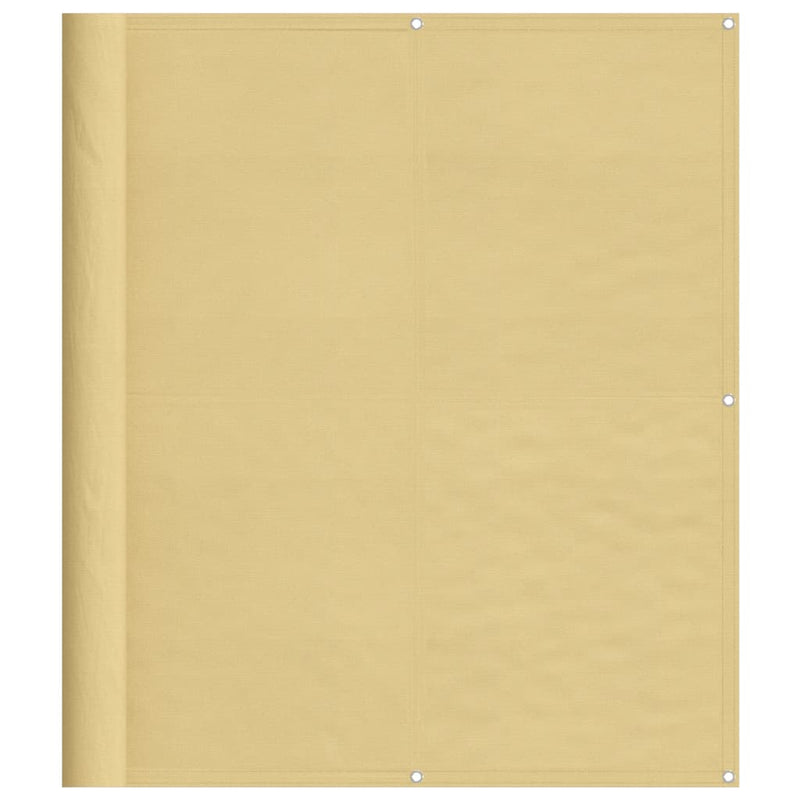 Load image into Gallery viewer, VidaXL Balkonscherm 120x700 cm 100% oxford polyester zandkleurig
