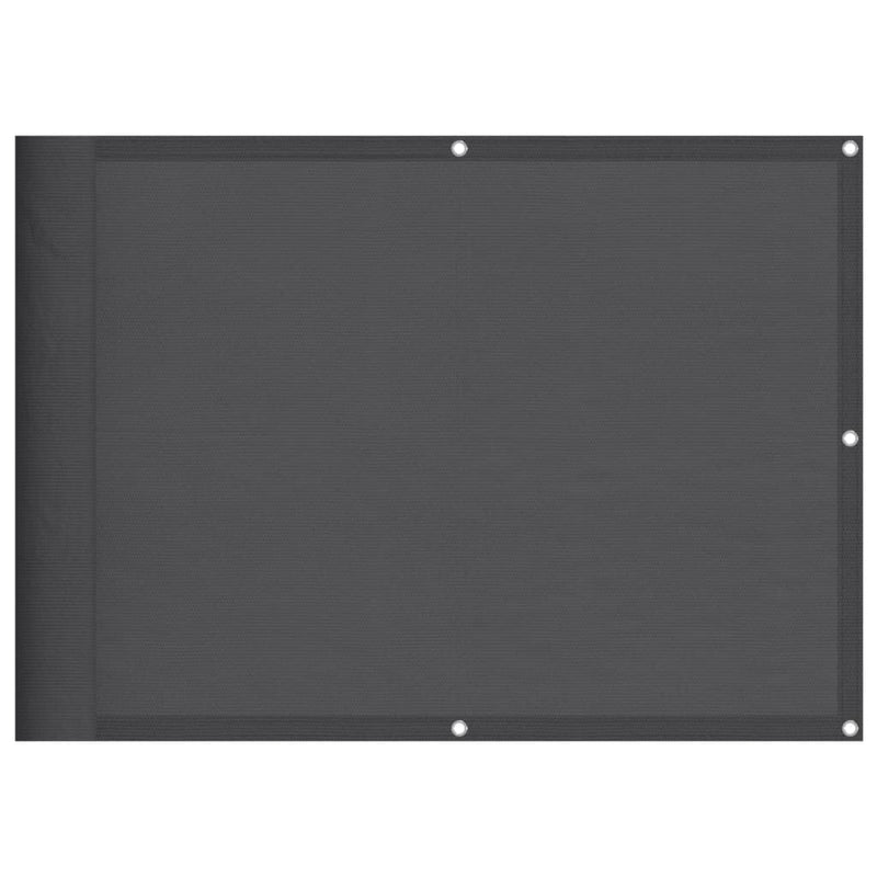 Load image into Gallery viewer, Vidaxl balkonscherm 75x800 cm 100% oxford polyester antracietkleurig
