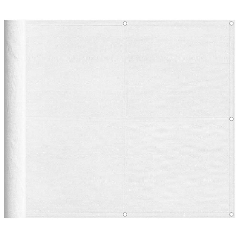 Chargez l'image dans la visionneuse de la galerie, Vidaxl balkonscherm 90x800 cm 100% oxford polyester wit
