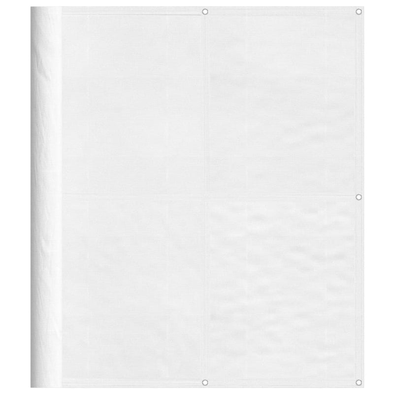 Load image into Gallery viewer, Vidaxl balkonscherm 120x700 cm 100% oxford polyester wit
