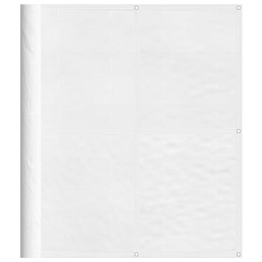Vidaxl balkonscherm 120x800 cm 100% oxford polyester wit