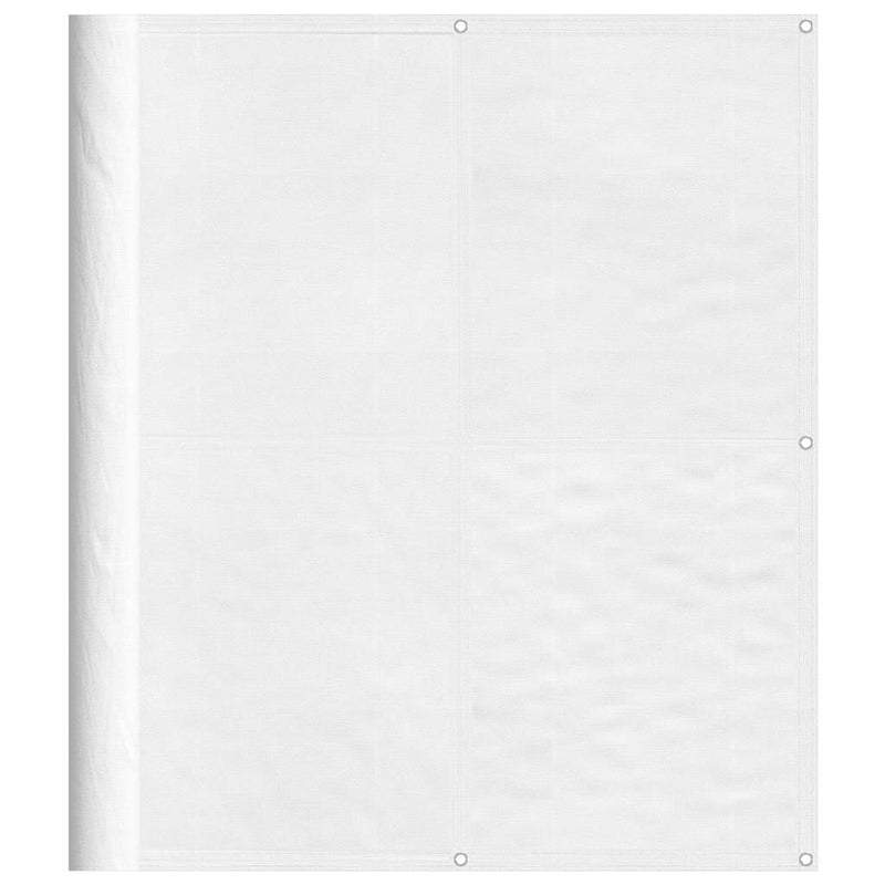 ギャラリービューアに画像をロードする, Vidaxl balkonscherm 120x1000 cm 100% oxford polyester wit
