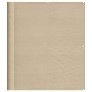 Vidaxl balkonscherm 120x700 cm 100% oxford polyester beige