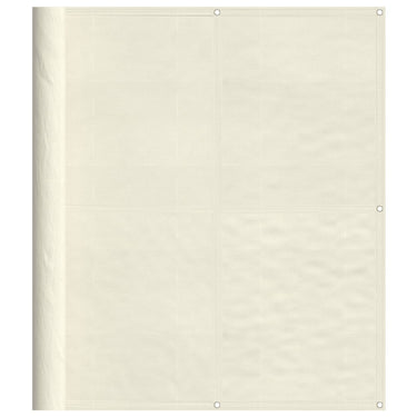 Vidaxl balkonscherm 120x700 cm 100% oxford polyester crèmekleurig