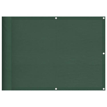 Vidaxl balkonscherm 75x800 cm 100% oxford polyester donkergroen