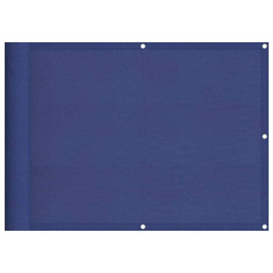 Vidaxl balkonscherm 75x700 cm 100% oxford polyester blauw