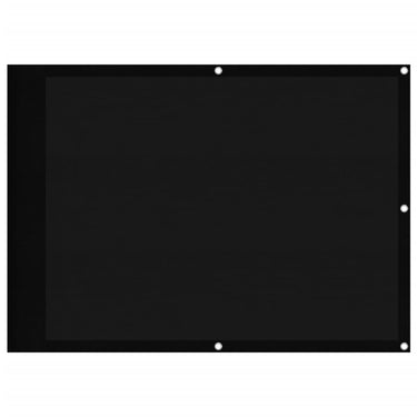 Vidaxl balkonscherm 75x700 cm 100% oxford polyester zwart