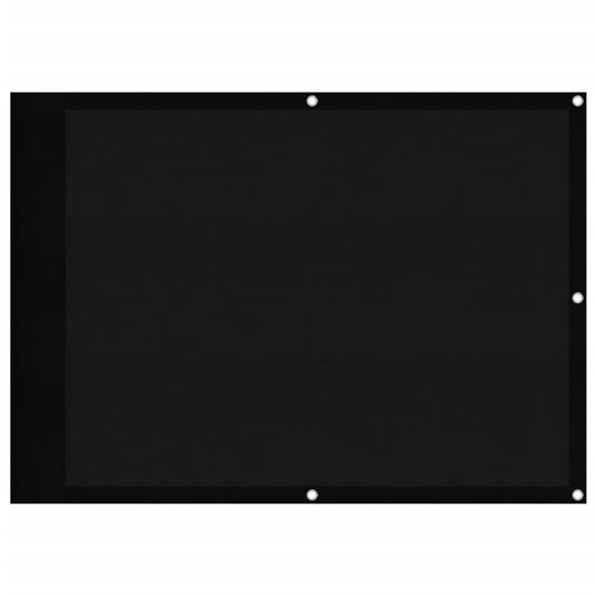 Vidaxl balkonscherm 75x700 cm 100% oxford polyester zwart