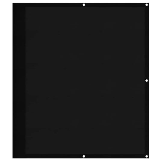 Vidaxl balkonscherm 120x700 cm 100% oxford polyester zwart