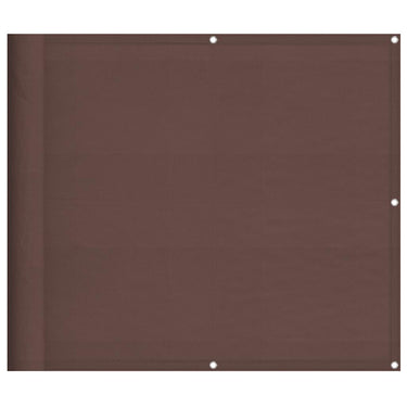 Vidaxl balkonscherm 90x800 cm 100% oxford polyester bruin