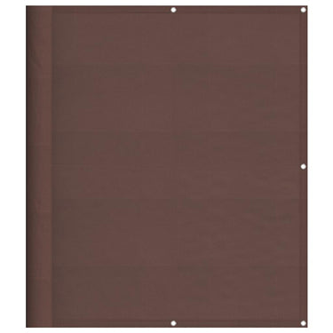 Vidaxl balkonscherm 120x700 cm 100% oxford polyester bruin