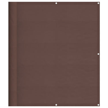 Vidaxl balkonscherm 120x800 cm 100% oxford polyester bruin