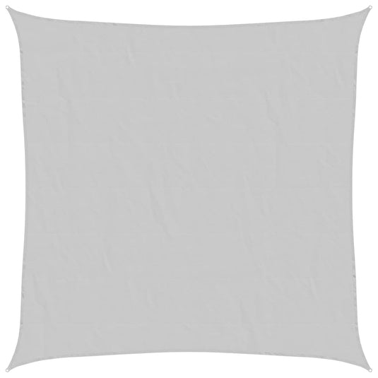 Vidaxl zonnezeil 4x4 m 100% polyester oxford lichtgrijs