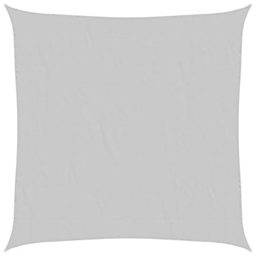 Vidaxl zonnezeil 5x5 m 100% polyester oxford lichtgrijs