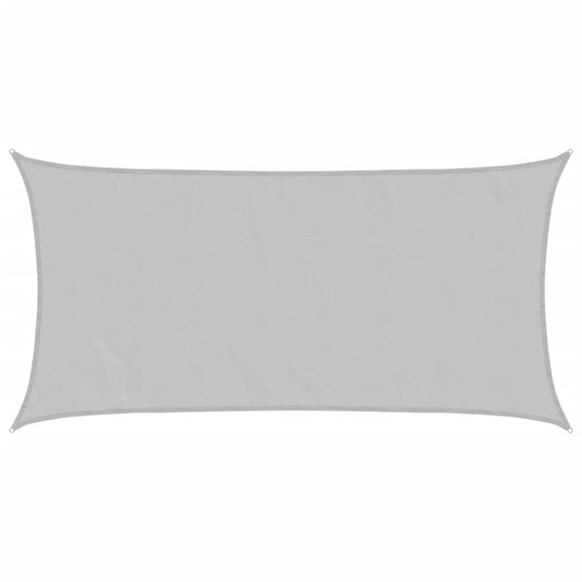 Vidaxl zonnezeil 6x3 m 100% polyester oxford lichtgrijs