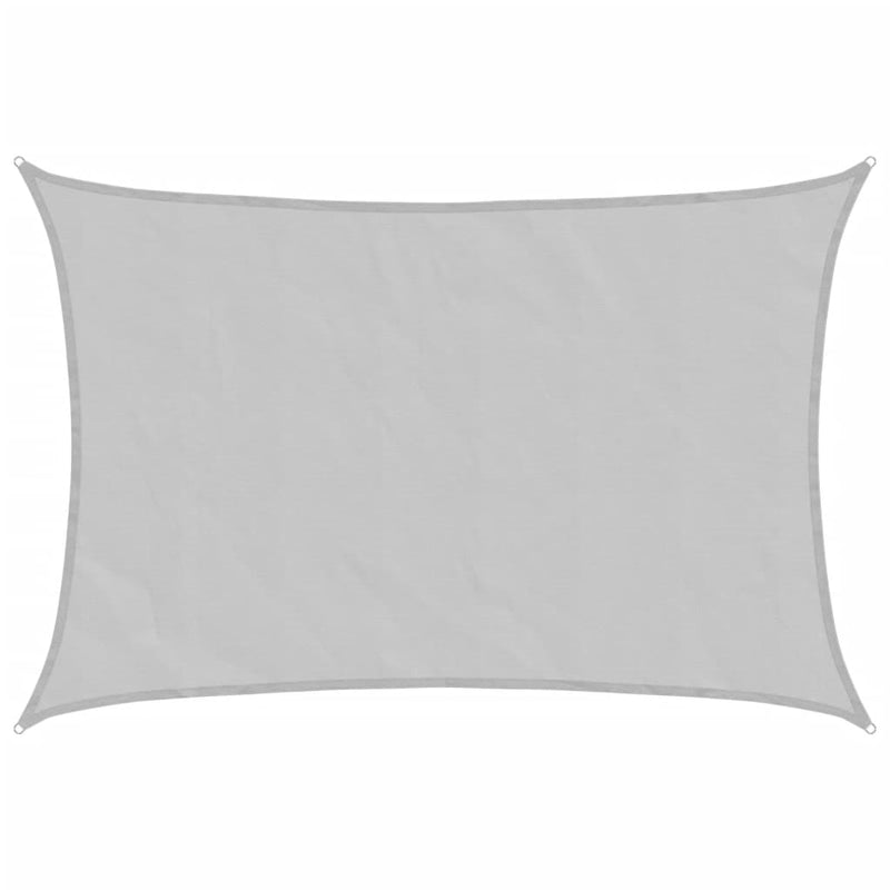 Load image into Gallery viewer, Vidaxl zonnezeil 4,5x3,5 m 100% polyester oxford lichtgrijs
