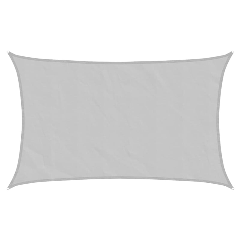 Load image into Gallery viewer, Vidaxl zonnezeil 8x5 m 100% polyester oxford lichtgrijs
