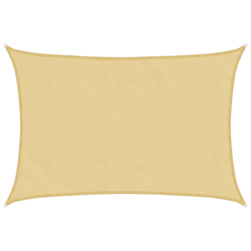 Load image into Gallery viewer, Vidaxl zonnezeil 3,5x2,5 m 100% polyester oxford zandkleurig
