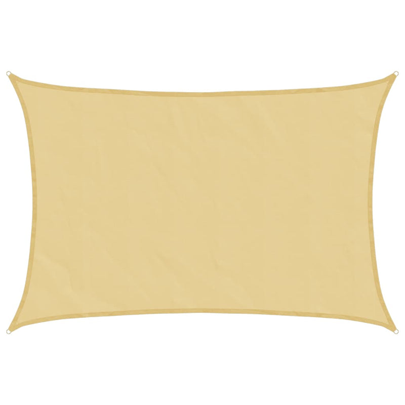 Load image into Gallery viewer, Vidaxl zonnezeil 5x3,5 m 100% polyester oxford zandkleurig
