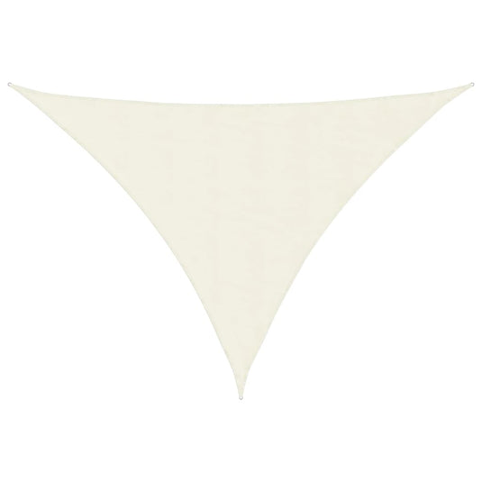 Vidaxl zonnezeil 7x5x5 m 100% polyester oxford crèmekleurig