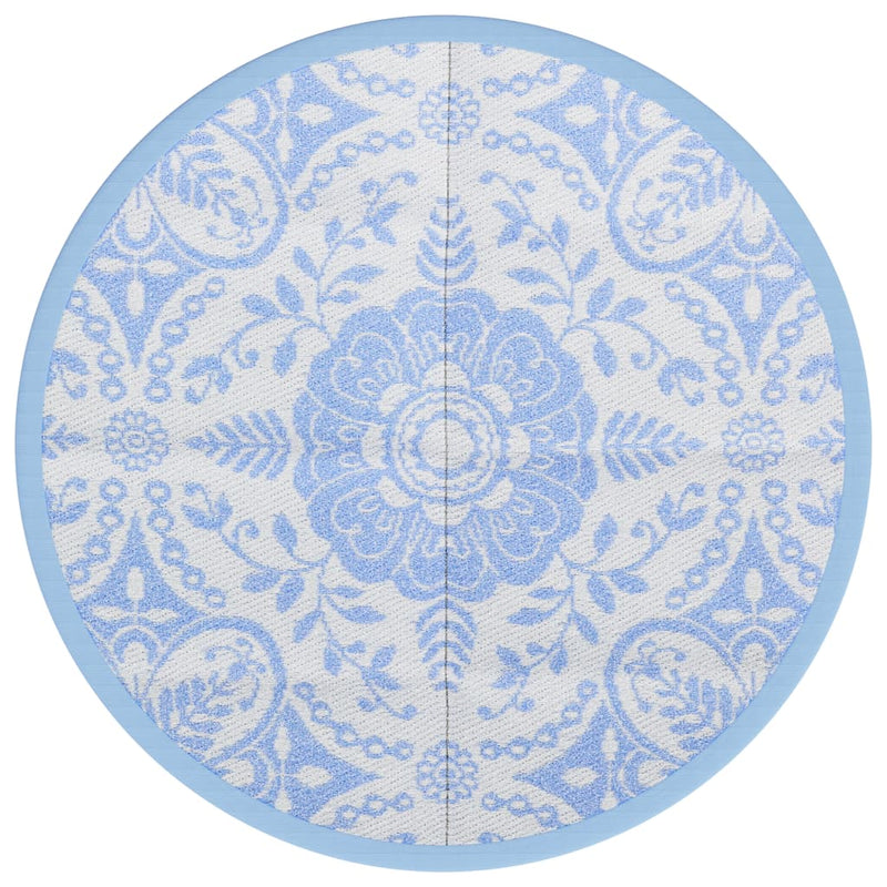 Load image into Gallery viewer, Vidaxl buitenkleed arakil ø120 cm polypropeen babyblauw
