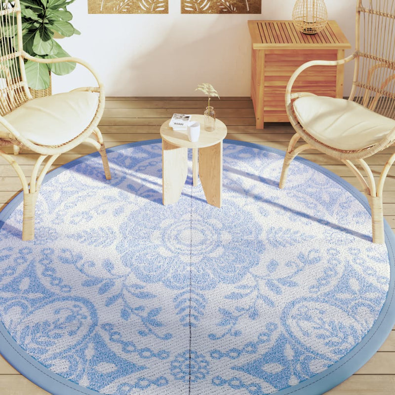 Load image into Gallery viewer, Vidaxl buitenkleed arakil ø200 cm polypropeen babyblauw
