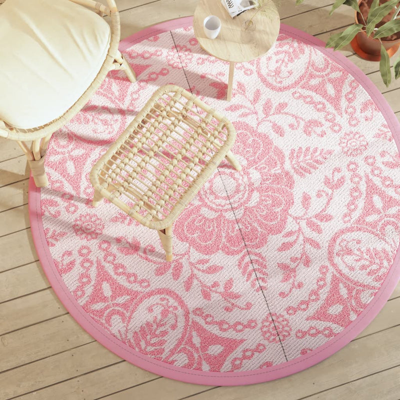 Load image into Gallery viewer, VidaXL Buitenkleed Ø160 cm polypropeen roze
