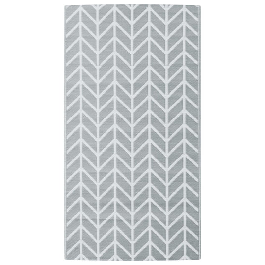Vidaxl buitenkleed arakil 80x150 cm pp grijs