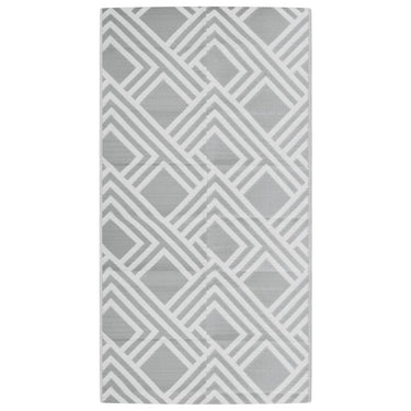 Vidaxl buitenkleed arakil 80x150 cm pp grijs
