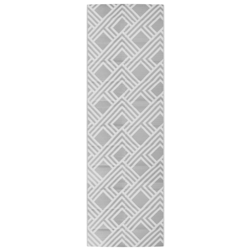 Load image into Gallery viewer, Vidaxl buitenkleed arakil 80x250 cm pp grijs
