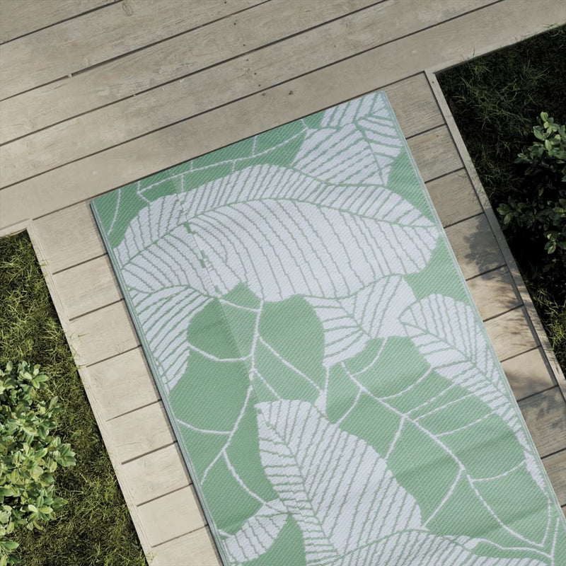 Load image into Gallery viewer, Vidaxl buitenkleed arakil 80x150 cm polypropeen groen
