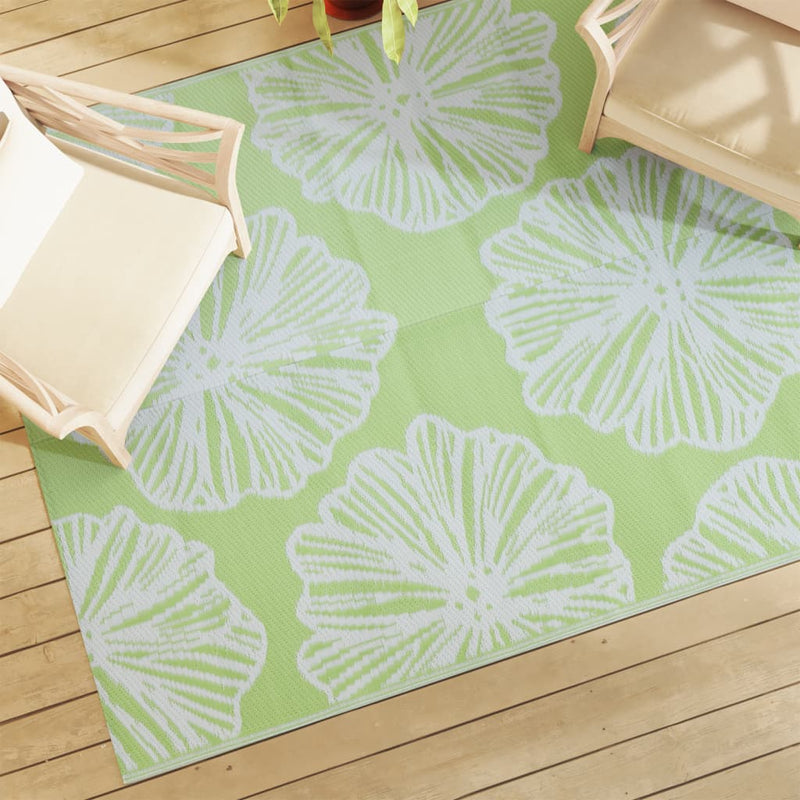 Load image into Gallery viewer, Vidaxl buitenkleed arakil 160x230 cm pp groen
