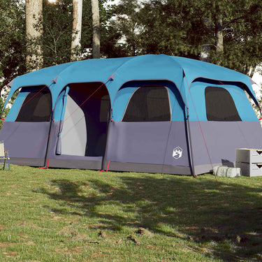 Vidaxl gezinstent 10-persoons waterdicht blauw