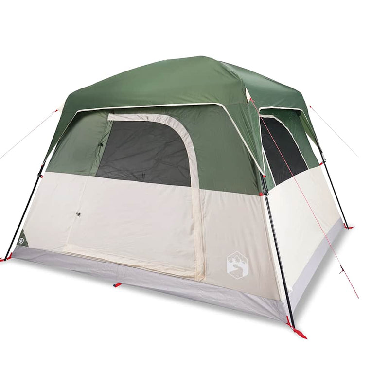 Load image into Gallery viewer, Vidaxl tent 4-persoons waterdicht groen
