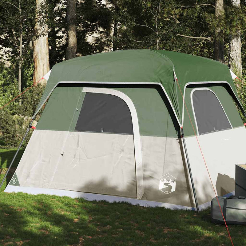 Load image into Gallery viewer, Vidaxl tent 4-persoons waterdicht groen
