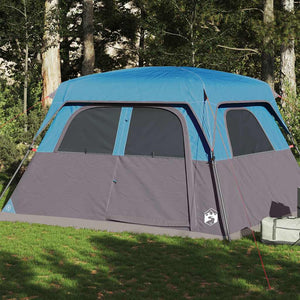 Vidaxl gezinstent 6-persoons waterdicht blauw