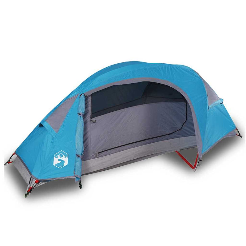 Load image into Gallery viewer, Vidaxl koepeltent 1-persoons waterdicht blauw

