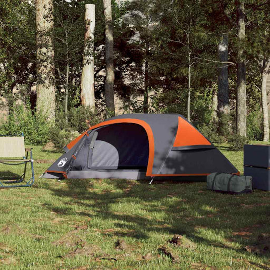 Vidaxl koepeltent 1-persoons waterdicht oranje