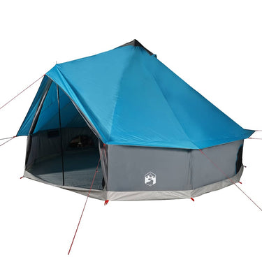 Vidaxl tipitent voor gezin 8-persoons waterdicht blauw
