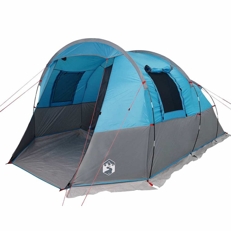 Load image into Gallery viewer, Vidaxl tunneltent 4-persoons waterdicht blauw
