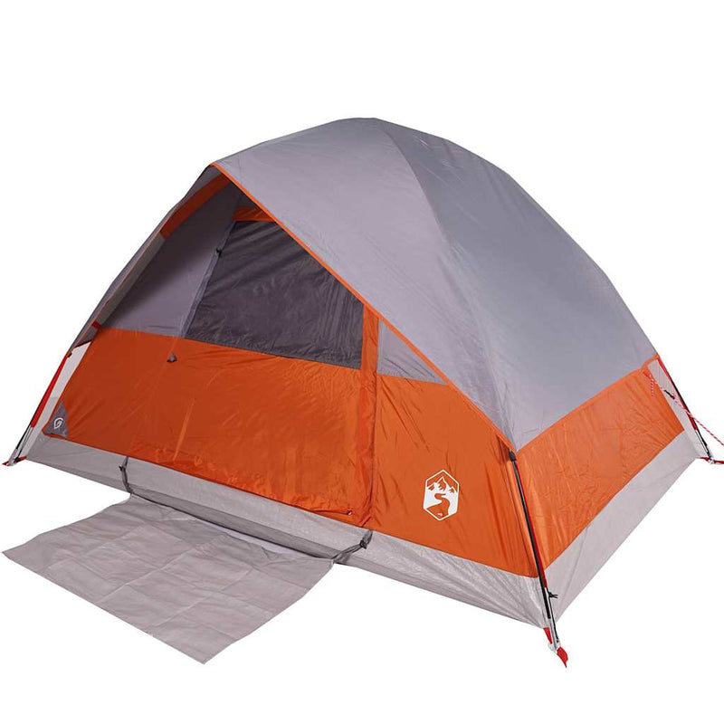 Load image into Gallery viewer, Vidaxl koepeltent 4-persoons waterdicht oranje
