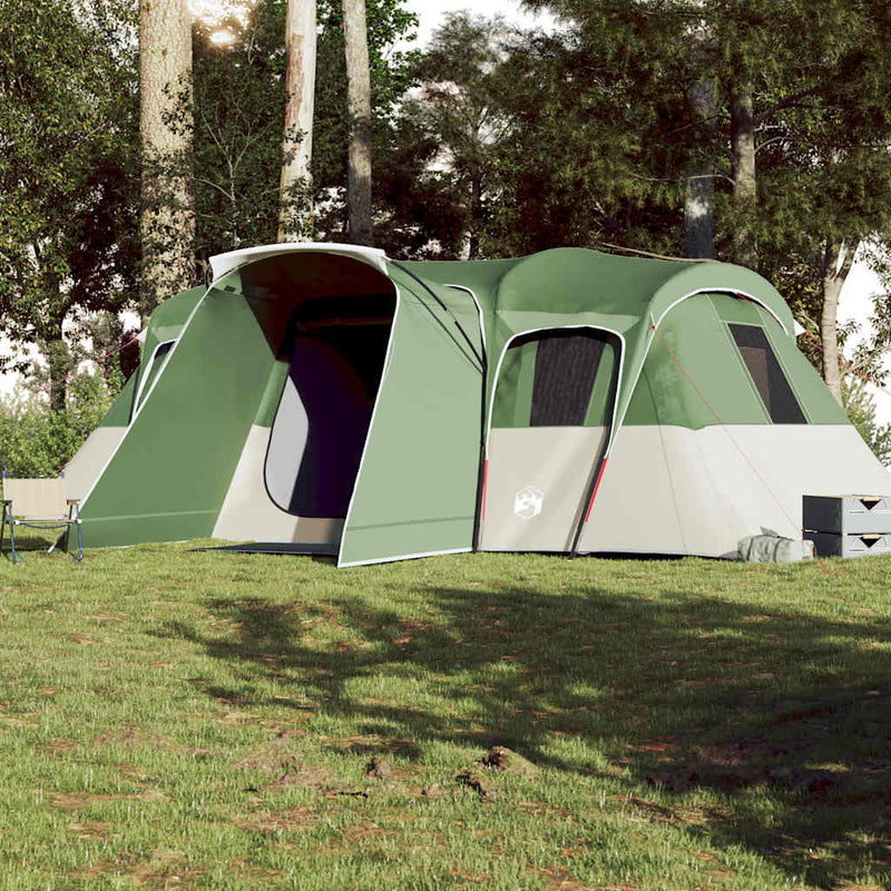 Load image into Gallery viewer, Vidaxl tunneltent 16-persoons waterdicht groen
