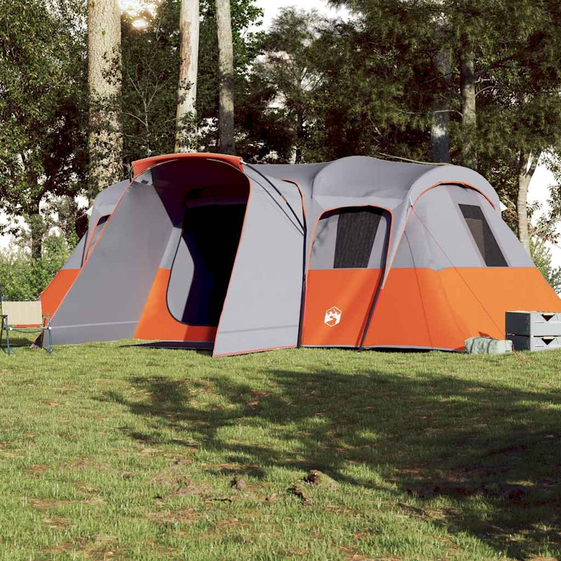 Load image into Gallery viewer, Vidaxl tunneltent 16-persoons waterdicht grijs
