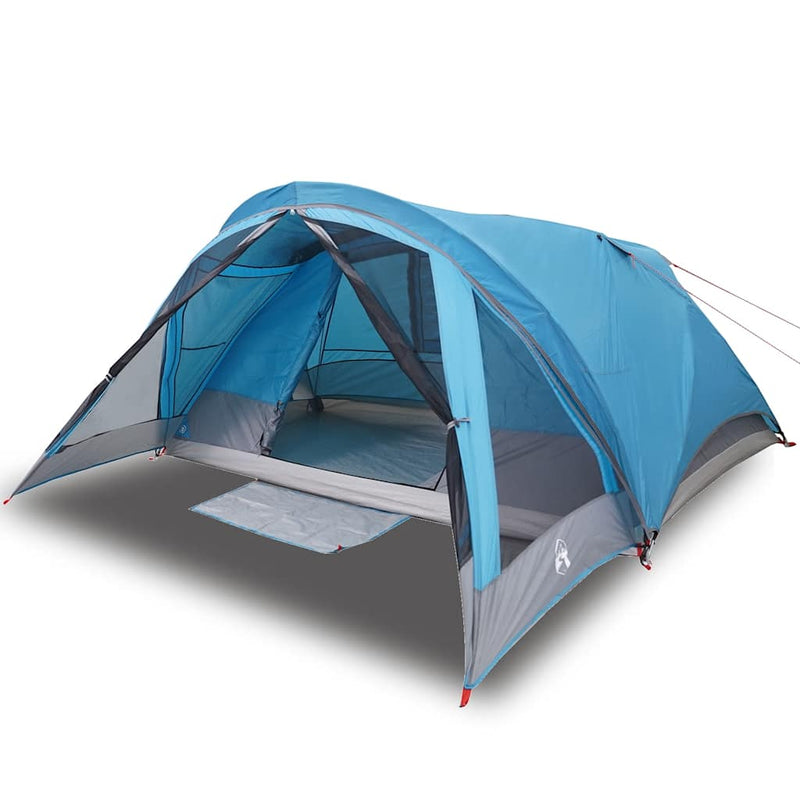 Load image into Gallery viewer, Vidaxl tent 4-persoons waterdicht blauw
