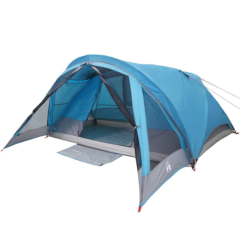 Load image into Gallery viewer, Vidaxl tent 4-persoons waterdicht blauw
