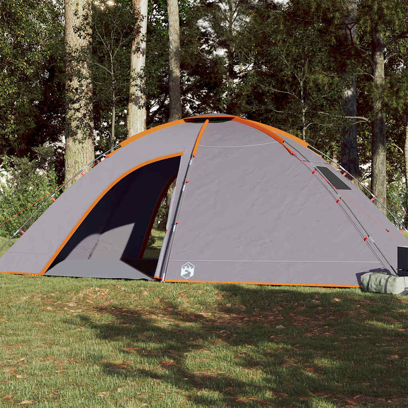 Load image into Gallery viewer, Vidaxl tent 8-persoons waterdicht oranje
