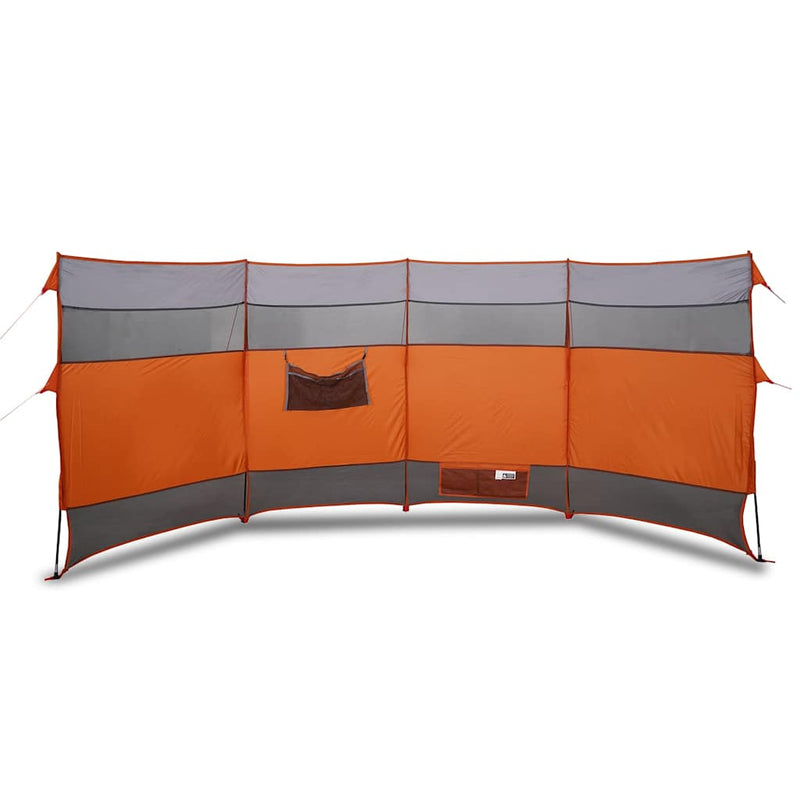 Load image into Gallery viewer, Vidaxl windscherm camping waterdicht 366x152x152 cm oranje
